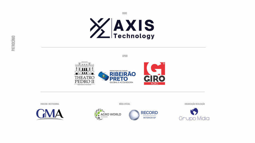 Patrocinadores 100 Mais Influentes do Agronegócio 2025