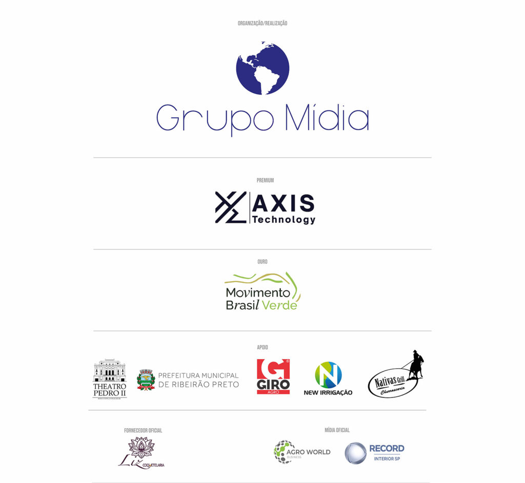Patrocinadores 100 Mais Influentes do Agronegócio 2025