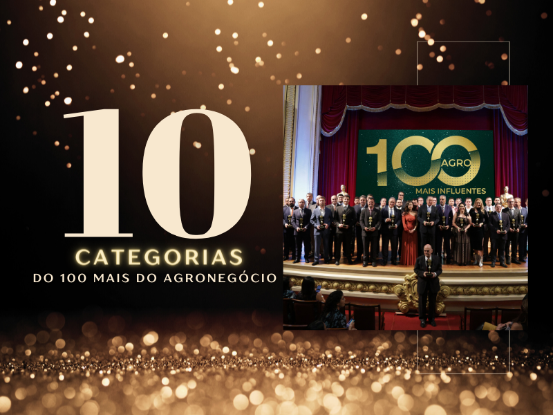 Conheça as categorias do 100 Mais Influentes do Agronegócio 2024