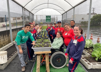 Treinamento Cultivo Protegido de Hortaliças promove a inclusão na APAE de Bom Retiro