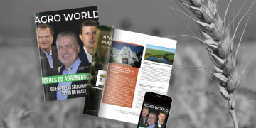 Grupo Mídia lança, no Prêmio Líderes do Agronegócio, 3ª edição da Revista Agro World
