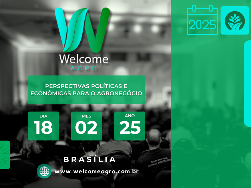 Primeira edição do Welcome Agro já tem data definida: 18 de fevereiro