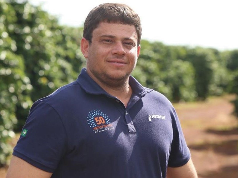 A irrigação se faz nas chuvas