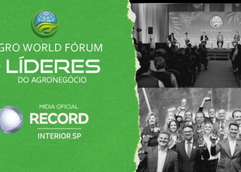 Record Interior SP é mídia oficial do Agro World Fórum e do Prêmio Líderes do Agronegócio