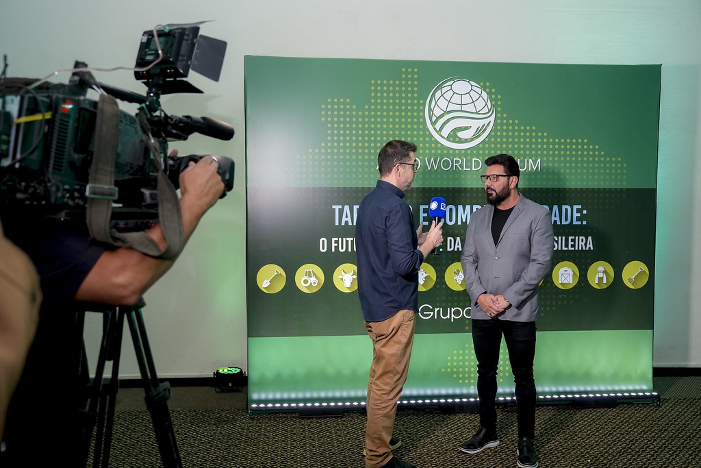 Agro World Fórum e Líderes do Agronegócio em programa especial na Record Interior SP