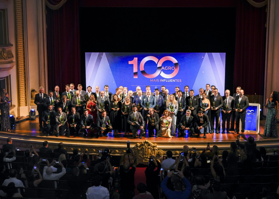 100 Mais Influentes do Agro 2026 celebra líderes e cria conexões